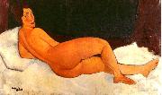 Nude, Looking Over Her Right Shoulder Amedeo Modigliani
